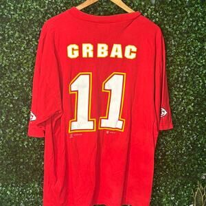 Vintage 90s Chiefs Elvis Grbac Tee Size XL